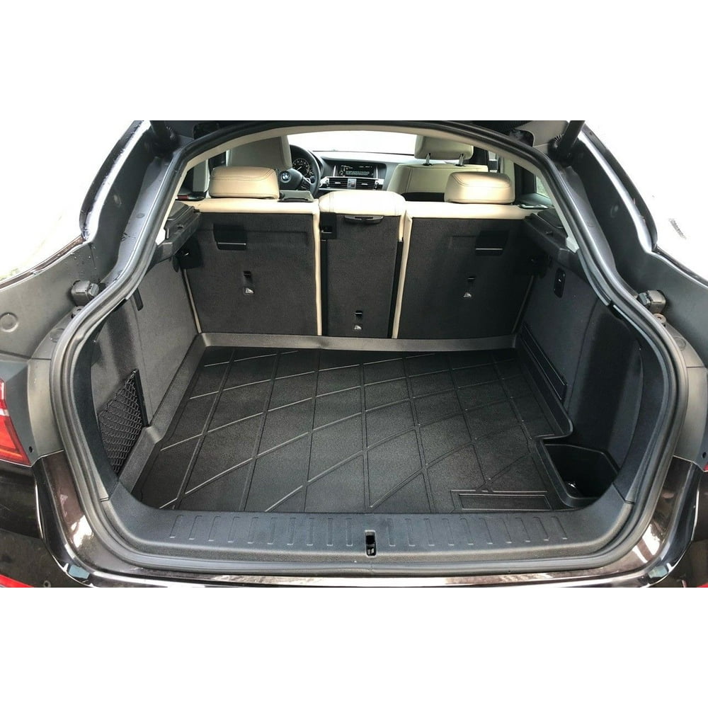 Laser measured custom fit Trunk Cargo Rubber Tray Liner for BMW X4 2015