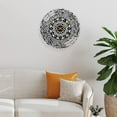 thumbnail image 4 of Wall Hanging Acrylic Mirror Decoration Clocks And Watches for Living Room, 4 of 5
