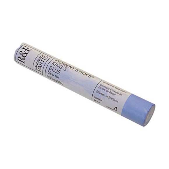 R&F Handmade Paints Oil Pigment Stick, 38ml, Kings Blue
