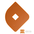 thumbnail image 3 of TOP! Woodworking Router Corner Radius Templates Jig R15 R30 R60 R200 Excircle Arc Angle Template Tool, 3 of 4