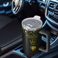thumbnail image 4 of 1pc graduate 40oz Tumbler with Straw & Handle - Insulated Stainless Steel Cup | Holiday Gift for Man Women (Christmas, Valentine's, Birthday), 4 of 5