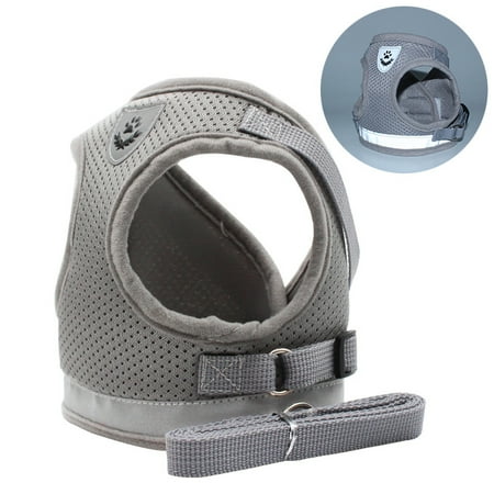 Dog Harness Comfort Soft Breathable Adjustable Mesh Pet Chest Strap Large Dog Harness Vest Collar Hand Strap A19