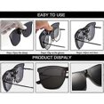 thumbnail image 5 of Clip-on Sunglasses - 3 Pairs Oversized Polarized Clip-on Sunglasses for Men and Women, 5 of 5
