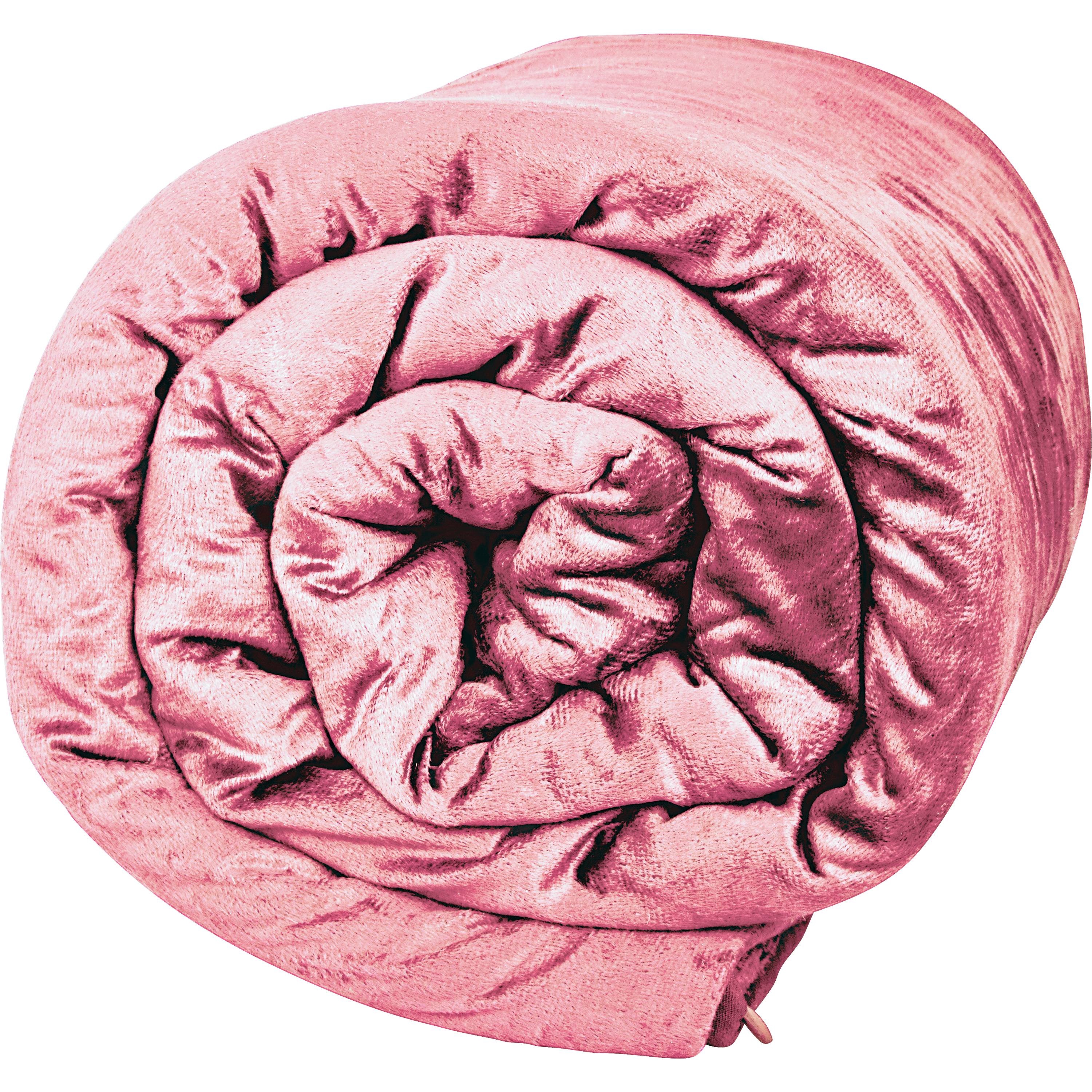 Tranquility Kid's Weighted Throw Blanket for Children, 6lbs with Washable Cover, Pink