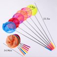 thumbnail image 2 of Bangcool Filet de Pêche pour Enfants en Acier Inoxydable Télescopique, Filet Anti-Papillons, Filet Anti-Insectes pour l'Extérieur, 2 of 8