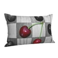thumbnail image 2 of Disketp Pillow Covers Cherries Laid Pattern Throw Pillow Case Cushion Covers,Cushion For Bedroom,Couch,Home-14"X20", 2 of 9