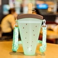 thumbnail image 3 of Agiferg Cute Popsicle Water Cup Fruit Water Cup Portable Plastic Water Cup With Lanyard, 3 of 3
