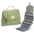 thumbnail image 3 of El organizador de maquillaje también es la bolsa de maquillaje perfecta, una bolsa de viaje para artículos de tocador de viaje, la única opción para regalos de cumpleaños de mujeres. (Verde), 3 of 5