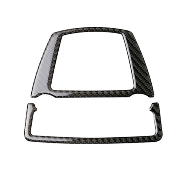 sweethay Etiqueta engomada decorativa de la cubierta de la fibra de la luz de lectura del coche para la serie 5 f07 F10 5gt F26 f25 X3 X4 Automoción decorativa y accesorios No.1 sweethay CZ8269-01B