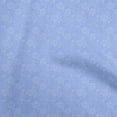 thumbnail image 1 of oneOone Cotton Poplin Medium Blue Fabric Asian Block Quilting Supplies Print Sewing Fabric By The Yard 56 Inch Wide, 1 of 4