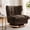 Flax | Brown, variant on Oversized 360° Swivel Rocker Recliner Chair, High Back Nursery Glider with Soft Chenille Fabric, 300lbs Capacity, Tool-Free 1-Step Assembly for Living Room, Bedroom, Nursery