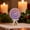 A247 C 7.9"x5.9" a, variant on Candy Tree Topper Pastel Lollipop Tree Topper With Bow 7.9"X5.9" Sparkling Candy Cane Treetop Decoration Candy Themed Ornament For Xmas New Year Birthday Party Home Decor