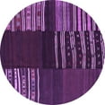 thumbnail image 1 of Ahgly Company Indoor Round Southwestern Purple Country Area Rugs, 4' Round, 1 of 4