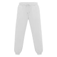 thumbnail image 7 of CQONEPT Sherpa Lined Sweatpants for Girls Tapered Jogger Pant Running Workouts Activewear Outdoor Pants with Pockets White 11 Years, 7 of 7