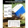thumbnail image 5 of KFFKFF 21QT Portable Rolling Cooler with Wheels, Insulated Chest for 48-Hour Ice Retention, Lightweight Design Ideal for Outdoor Activities, Picnics, Grilling, and Camping, 5 of 9