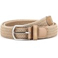 thumbnail image 3 of Braided Canvas Woven Elastic Stretch Belts for Men/Women/Junior with Multicolored, 3 of 7