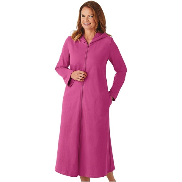 Zip French Terry Lounger With Hood by Cozee Corner