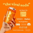 thumbnail image 6 of Poppi Orange Prebiotic Soda, 12 oz, 2- Cans, 6 of 6