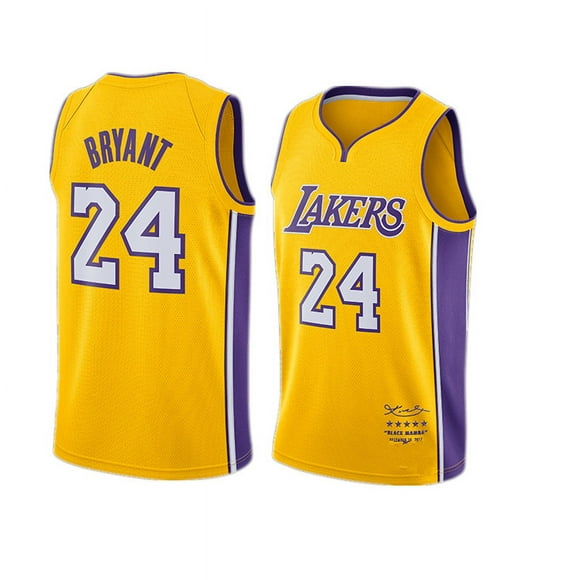 Basketball Uniform Lakers Jersey 8# 24# Kobe Hot Press Version Basketball Jersey KOBE BRYANT Jersey Embroidered Basketball Jersey