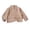 Khaki, variant on SELONE Mock Neck Sweatshirt Kids Long Sleeve Layering Top Comfy Knitted Solid Sweatshirts Girls Fall Outfits 1-12Y