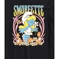 thumbnail image 3 of The Smurfs - Smurfette Art Nouveau - Men's Short Sleeve Graphic T-Shirt, 3 of 5