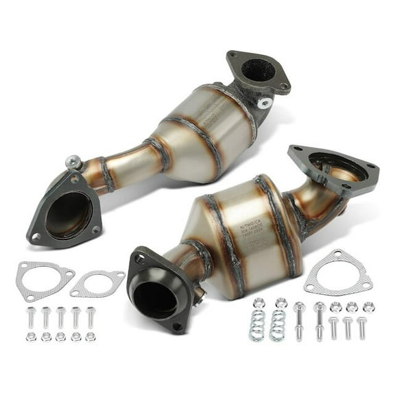 Front Catalytic Converter Set 2 - Compatible with 2013 - 2018 Ford Explorer 3.5L V6 2014 2015 2016 2017