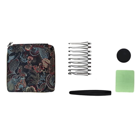 ROZYARD Interchangeable Aluminum Crochet Hook Crochet Needle Knitting Tool with 9 Tip