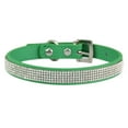 thumbnail image 2 of 2 pcs Chien Collier Collier pour Animaux de Compagnie Brillant multi Rangée Diamant Bonbon Chat Collier pour Chien (1,5 * 30CM, Rouge et Vert), 2 of 5