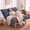 Blue, variant on OMNIBERG 57" Oversized Indoor Chaise Lounge Chair with Wood Base, Plush Corduroy Beanbag Sofa Chair with Thick Cushion, Cozy Cloud Accent Lounge Chair for Bedroom Living Room, Khaki