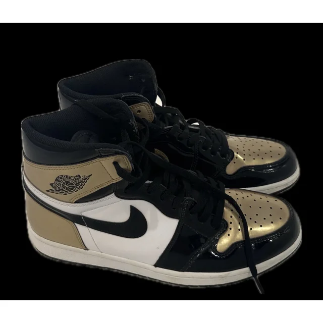 Size 11 - Jo r-dan 1 Retro High OG NRG Gold Toe 2018