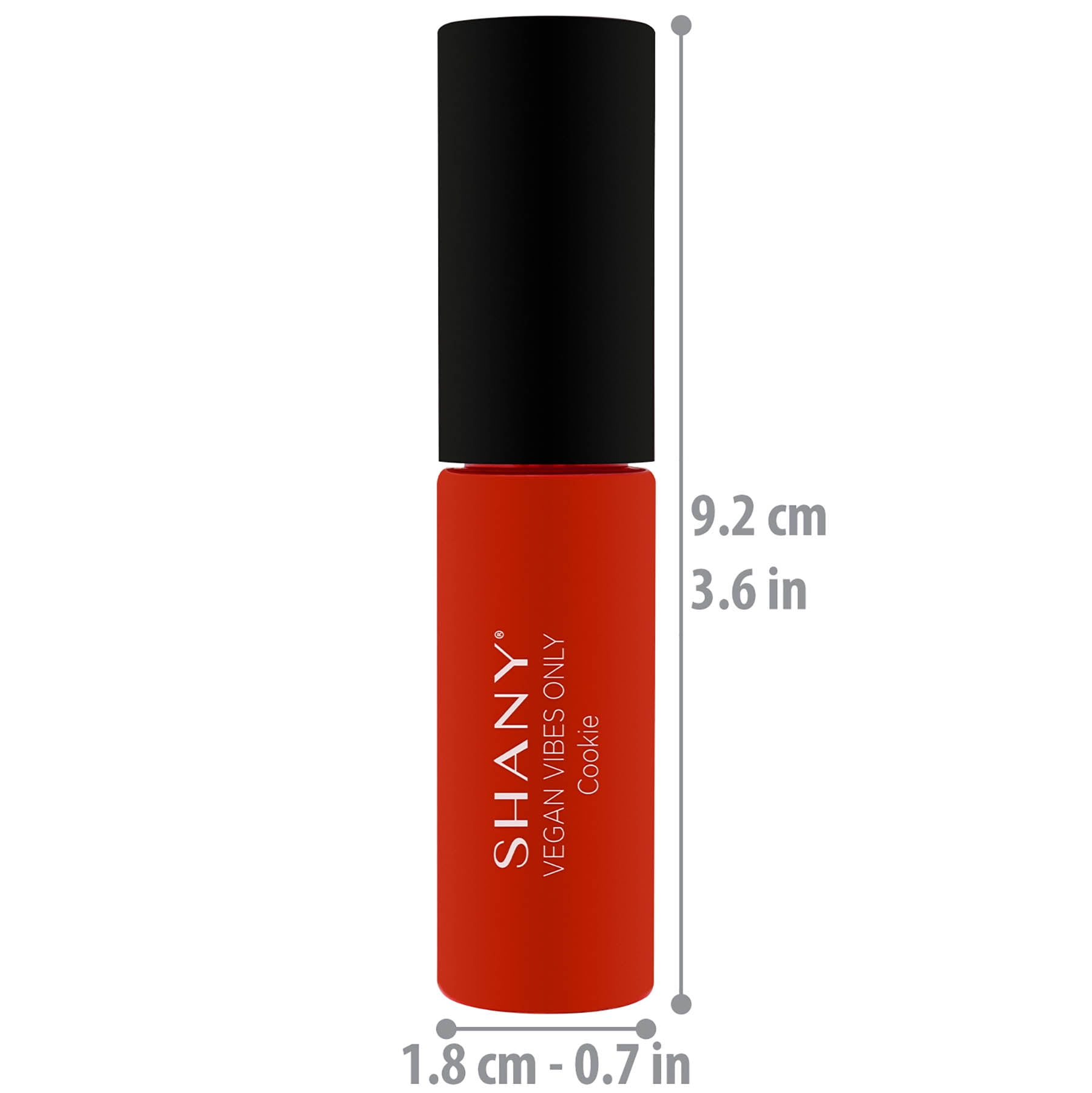 SHANY Vegan Vibes Liquid Lipstick Matte Lip Color Long-Lasting Matte Finish Lip Stain Lip Makeup - COOKIE