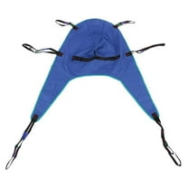 Patient Lift Sling Divided Leg Padded with Head Support - Universal Transfer Sling for Hoyer Lifts, Drive, Lumex & ProActive - Large Size, 600lb Capacity