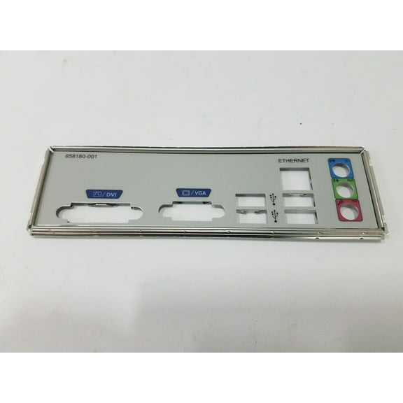 Pre-Owned HP 657134-003 I/O Shield For Pavilion P6 Desktop Motherboard (Good)