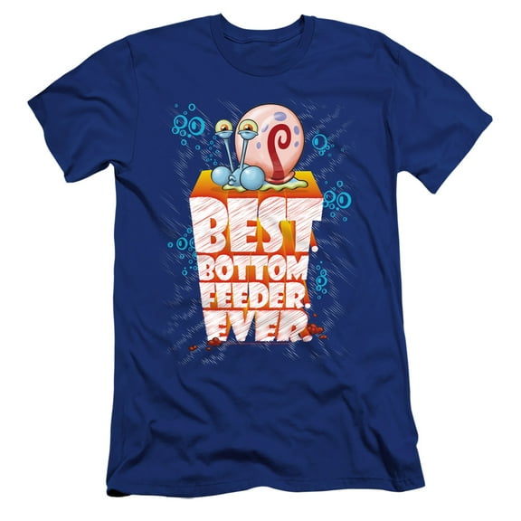 Spongebob Best. Bottom Feed. Ever. Unisex Adult Canvas Brand T Shirt