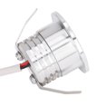 thumbnail image 4 of Mini Recessed COB Spotlight Stable Heat Dissipation LED Recessed Ceiling Spotlight 3W Silver Lamp Body AC85‑265V Warm White Light 3000K, 4 of 4