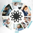 thumbnail image 3 of Metal Fingertip Rotating Toy, Sun Shaped Anxiety Relief Rotating ADHD Fingertip Rotation Toy, 3 of 8