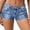 Light Blue*, variant on RUTAYY Women's Denim Shorts Solid Color with Pockets Breathable Comfortable Casual Everyday Wear Holiday Beach Shorts