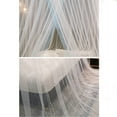 thumbnail image 6 of TOPRenddon Mosquito Net for Bed, King Size Bed Canopy Hanging Curtain Netting, Princess Round Hoop Sheer Bed Canopy for All Kids Baby Cribs and Adult Beds Fit Twin, Full, Queen, 6 of 6