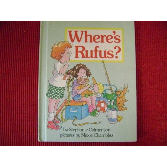 Pre-Owned Where's Rufus? (Parents Magazine Read Aloud Original) Hardcover