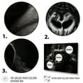 thumbnail image 3 of Designart "Majestic Gorilla Monochrome Wildlife II" Animals Floater Framed Canvas Art Print, 3 of 7