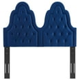 thumbnail image 4 of Modway Augustine Tufted Performance Velvet King/California King Headboard in Navy, 4 of 10