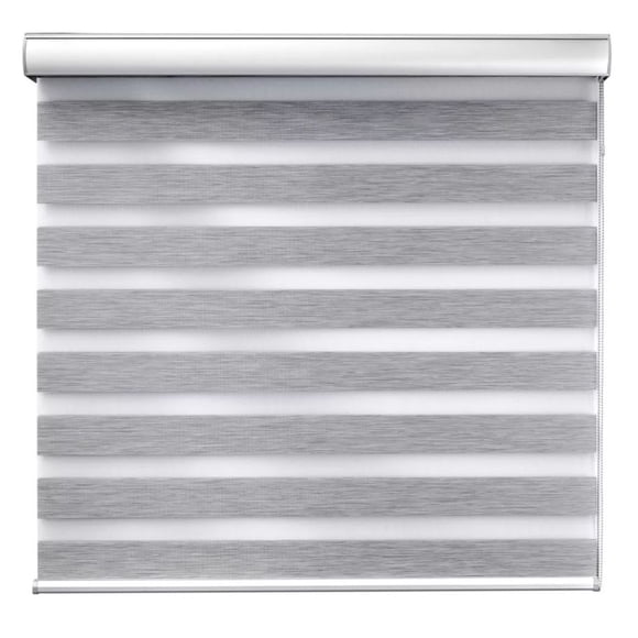 Persiana Marais Enrollable Grey Wood Duo Woodline