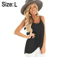 thumbnail image 2 of Camisetas sin mangas con cuello en V y tirantes finos para mujer, 2 of 6