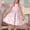 A896 Pink, variant on Xdegoge Toddler Girls Easter Dress Ruffle Short Sleeve Crewneck Graphic Bunny Print Knee Length Kids A Line Tween Holiday Outfit Flattering Chic Casual Wear for Teen