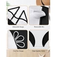 thumbnail image 6 of Aideaone Girls Swimsuit Quick Dry Cut Out One Piece Bathing Suit Adjustable Straps Swimwear with Cover Up Skirt Size 7-14, 6 of 7