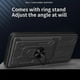 thumbnail image 3 of For Infinix GT 20 Pro 5G Case PC TPU Kickstand Phone Back Cover with Camera Slider - Black, 3 of 5