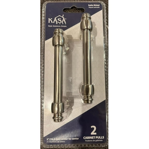 KasaWare KSN-2083SN-2 Cabinest Pulls Satin Nickel