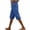 Blue#pull on bermuda shorts for women knee length, variant on Brnmxoke Womens Cotton Linen Shorts 2025 Summer Loose Comfy Bermuda Shorts Knee Length Elastic Waist Beach Pants with Pockets Coffee,S