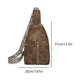 thumbnail image 2 of Riñonera Retro para mujer, bolso con cinturón Retro de cuero PU, bolso de viaje al aire libre con múltiples bolsillos, 2 of 2