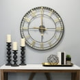 thumbnail image 3 of Stratton Home Decor Set of 3 Modern Matte Black Metal Candlestick, 3 of 5
